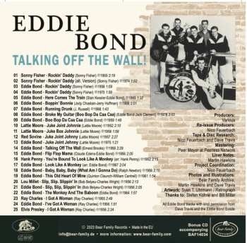 CD/EP Eddie Bond: Talking Off The Wall! LTD 606569