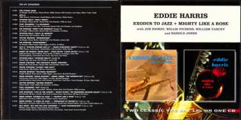 CD Eddie Harris: Exodus To Jazz + Mighty Like A Rose 593923