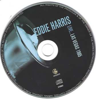 CD Eddie Harris: Live.. Las Vegas 1985 603232