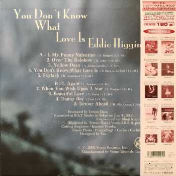 LP Eddie Higgins: You Don't Know What Love Is LTD 634218