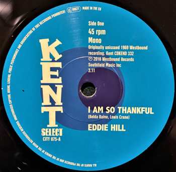 Album Eddie Hill: I Am So Thankful / Long Live The King