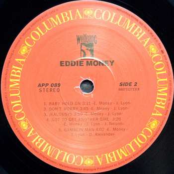 LP Eddie Money: Eddie Money LTD 302858