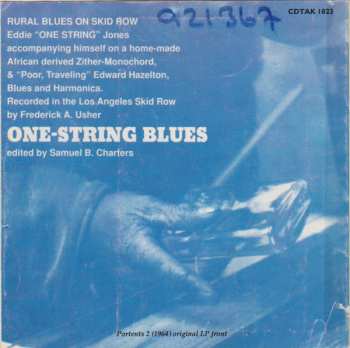 CD Eddie "One String" Jones: One-String Blues 126324