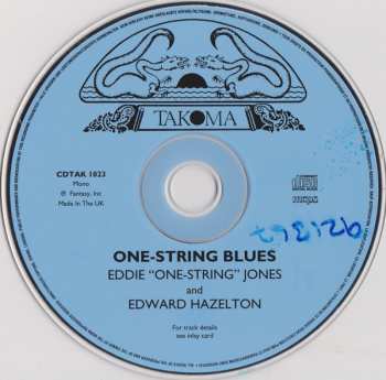 CD Eddie "One String" Jones: One-String Blues 126324