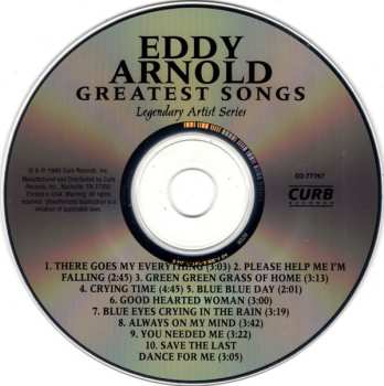 CD Eddy Arnold: Greatest Songs 558352