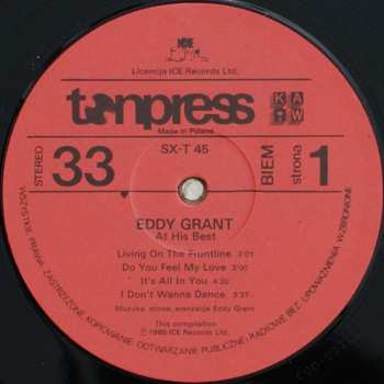 LP Eddy Grant: At His Best 414664