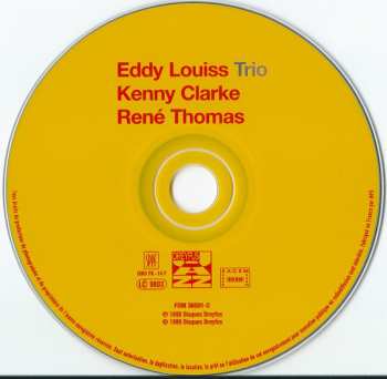 CD Kenny Clarke: Eddy Louiss Trio DIGI 622912