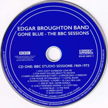 4CD/Box Set The Edgar Broughton Band: Gone Blue - The BBC Sessions 613652