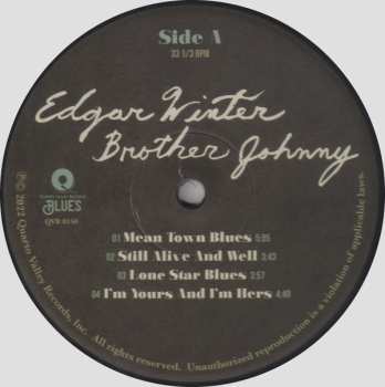 2LP Edgar Winter: Brother Johnny LTD 470906