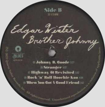 2LP Edgar Winter: Brother Johnny LTD 470906