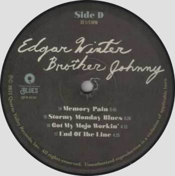 2LP Edgar Winter: Brother Johnny LTD 470906