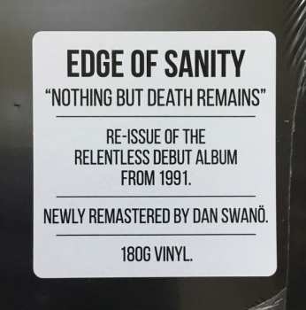 LP Edge Of Sanity: Nothing But Death Remains CLR | LTD 639700