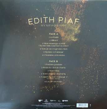 LP Edith Piaf: Symphonique CLR | LTD 580239