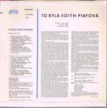 LP Edith Piaf: To Byla Edith Piafová 537412