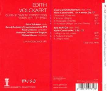 CD Edith Volckaert: Queen Elisabeth Competition, Violin 1971 336796