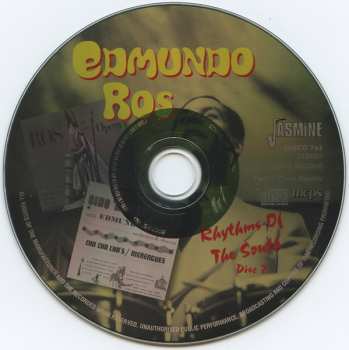 2CD Edmundo Ros: Rhythms Of The South 470716