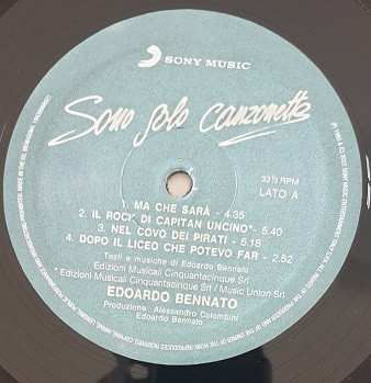 LP Edoardo Bennato: Sono Solo Canzonette 594839