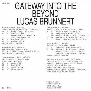 Album Eduard Erdmann: Lucas Brunnert - Gateway Into The Beyond