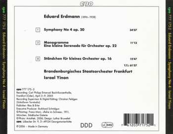 CD Brandenburgisches Staatsorchester Frankfurt: Symphony No 4 • Monogramme • Ständchen 193672