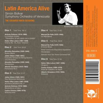 6CD Simón Bolívar Symphony Orchestra Of Venezuela: Latin America Alive 647813