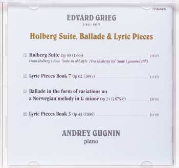 CD Edvard Grieg: Holberg Suite, Ballade & Lyric Pieces 617620