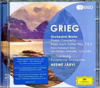 2CD Edvard Grieg: Orchestral Works 45500