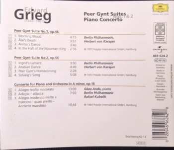 CD Edvard Grieg: Peer Gynt Suites Nos. 1 & 2 / Piano Concerto 45142