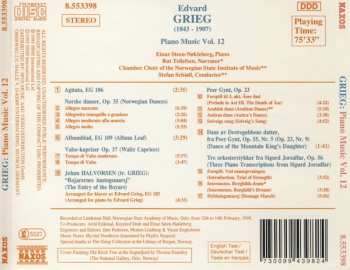 CD Edvard Grieg: Piano Music Vol. 12 440240