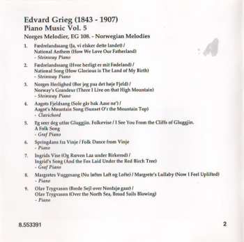 CD Edvard Grieg: Piano Music Vol. 5 375661