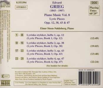 CD Edvard Grieg: Piano Music Vol. 8 250263