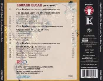 SACD Sir Edward Elgar: The Spanish Lady / Organ Sonata / Severn Suite / Three Civic Fanfares 600602