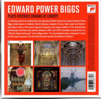 6CD/Box Set E. Power Biggs: Plays Historic Organs Of Europe 567074