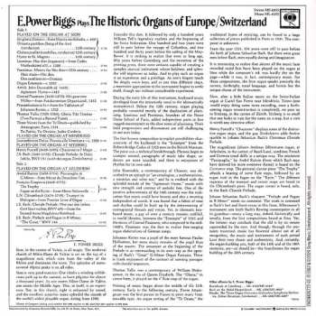 6CD/Box Set E. Power Biggs: Plays Historic Organs Of Europe 567074