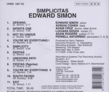 CD Edward Simon: Simplicitas 259326