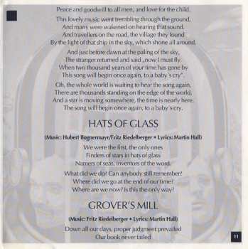 CD Eela Craig: Symphonic Rock: One Niter - Hats Of Glass 190442