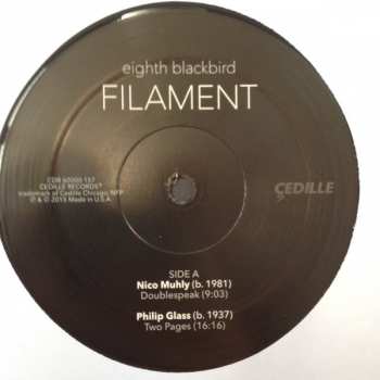 LP Eighth Blackbird: Filament 87991