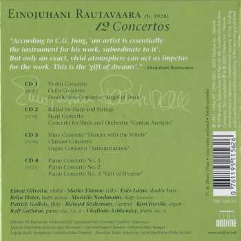 4CD/Box Set Einojuhani Rautavaara: 12 Concertos 147075