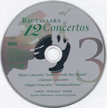 4CD/Box Set Einojuhani Rautavaara: 12 Concertos 147075