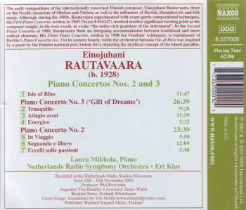 CD Einojuhani Rautavaara: Piano Concertos Nos. 2 And 3 343971