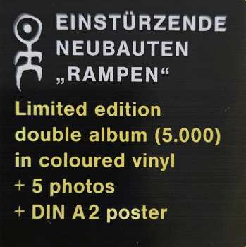 2LP Einstürzende Neubauten: Rampen - APM: Alien Pop Music CLR | LTD | NUM 550088