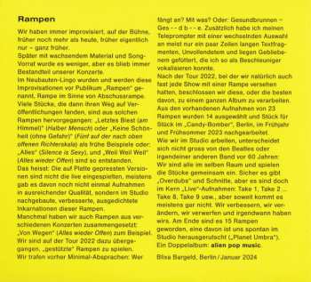 2CD Einstürzende Neubauten: Rampen - APM: Alien Pop Music 570906