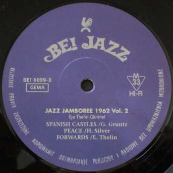 EP Eje Thelins Kvintett: Jazz Jamboree 62 Vol. 2 614285