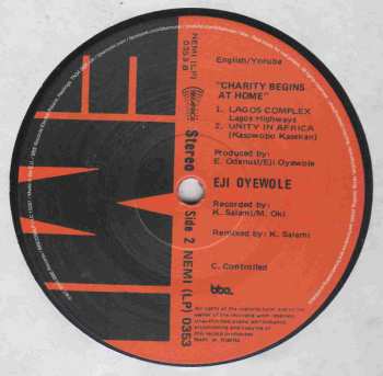 LP Eji Oyewole: Charity Begins At Home 596208