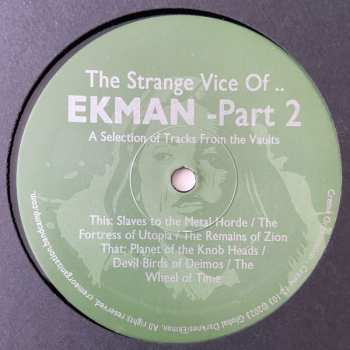 Album Ekman: The Strange Vice Of​.​. Ekman - Part 2