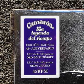 2LP El Camarón De La Isla: La Leyenda Del Tiempo CLR | LTD 613717