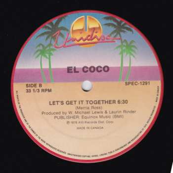 LP El Coco: Cocomotion / Let's Get It Together 565200