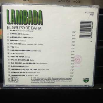 CD El Grupo De Bahia: Lambada 626873