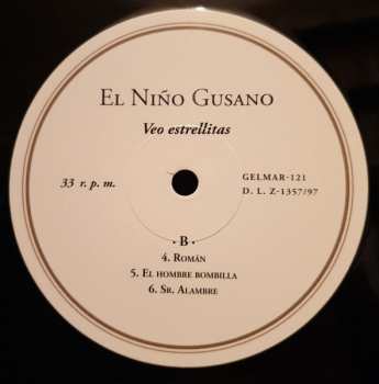 LP El Niño Gusano: Veo Estrellitas LTD 649912