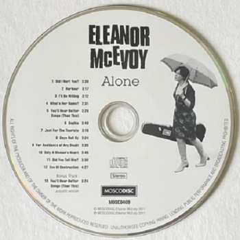 CD Eleanor McEvoy: Alone 596243