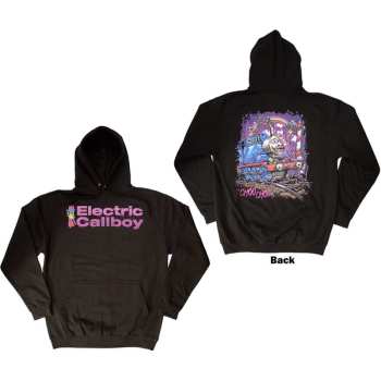 Merch Electric Callboy: Electric Callboy Unisex Pullover Hoodie: Choo Choo (back Print) (x-large) XL